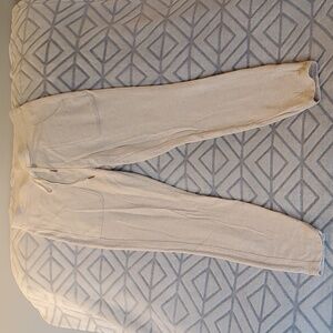 Calia sweatpants, leisure pants, light cream, pockets, drawstring, medium